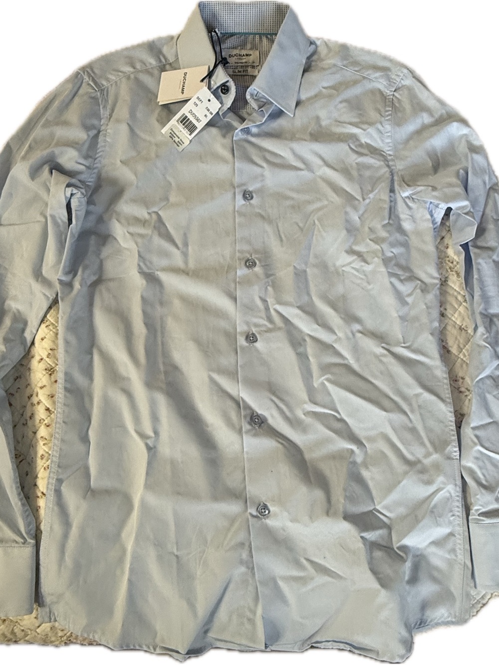 Duchamp Light Blue Men's Dress Shirt